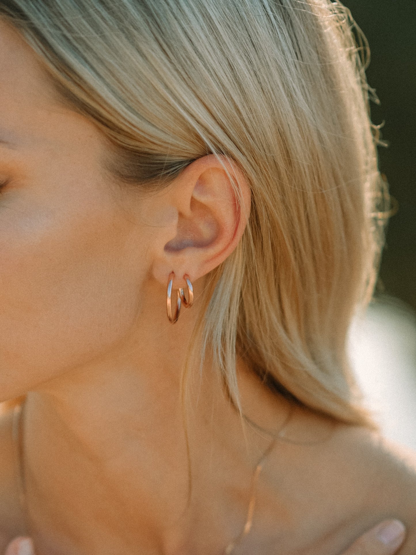 FULL MOON large earrings