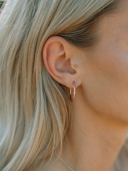 FULL MOON large earrings