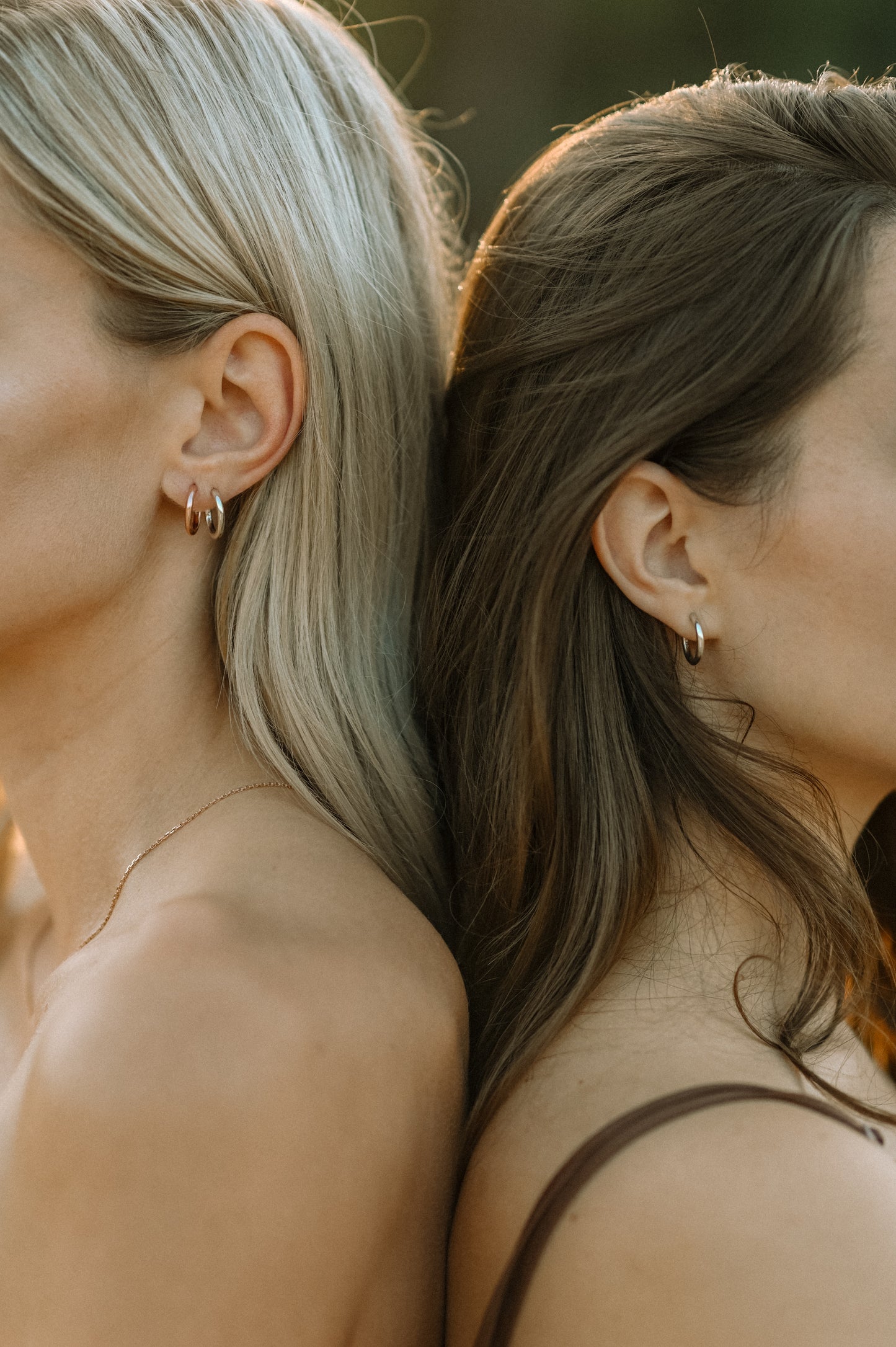 FULL MOON small earrings