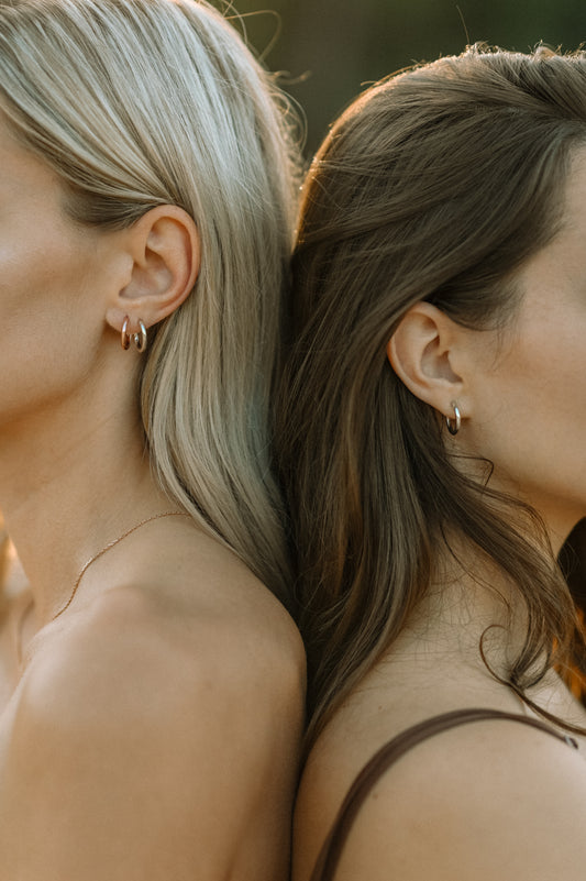 FULL MOON small earrings
